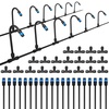 20PCS 360° Adjustable Irrigation Vortex Emitters