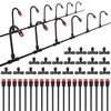 20PCS 360° Adjustable Irrigation Stream Emitters